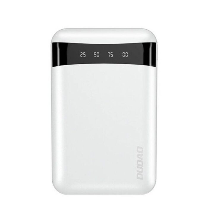 Dudao Φορητό Usb Power Bank 10000Mah Λευκό K3Pro Mini