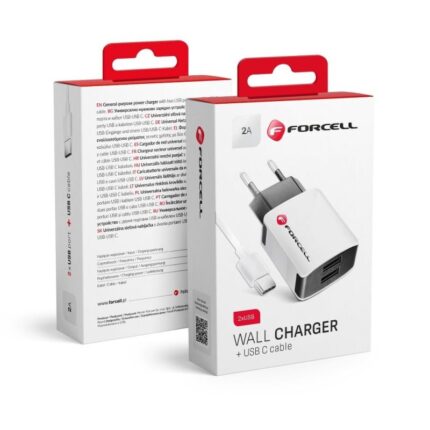 FORCELL Travel Charger universal 2A cable Type C