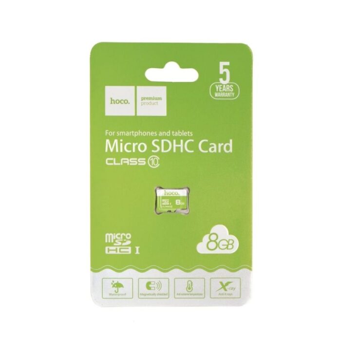 Hoco Memory Card Microsd Tf High Speed Memory 8Gb Class 10