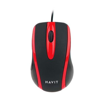 Havit MS753 universal mouse blackred