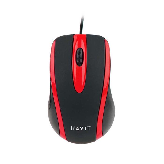 Havit Ms753 Universal Mouse Blackred