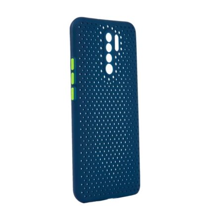 TechWave C thru case for Xiaomi Redmi 9 navy lime