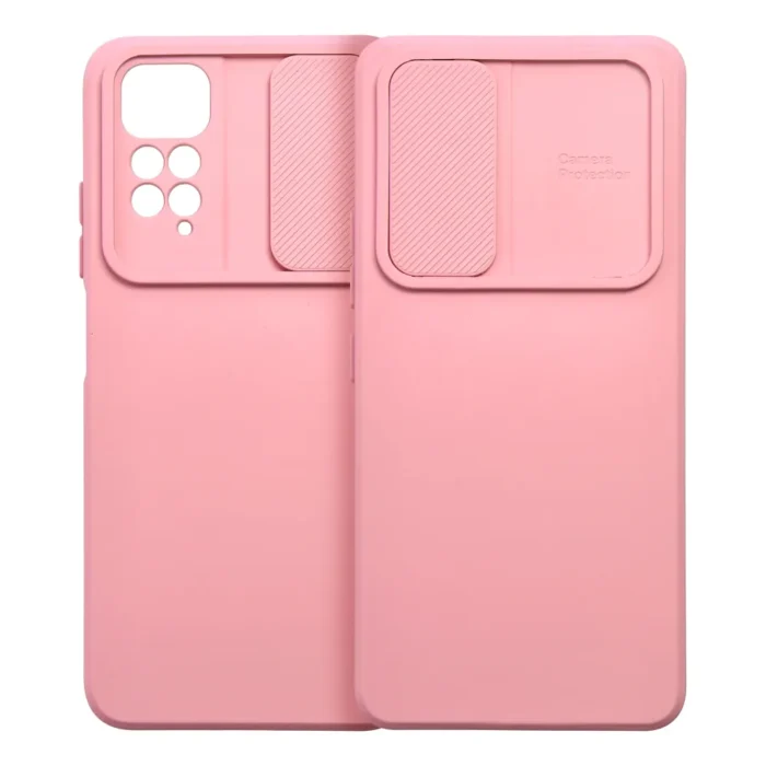 Techwave Camslider Case For Xiaomi Redmi Note 11 11S Light Pink