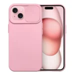 TechWave Camslider case for iPhone 15 liht pink