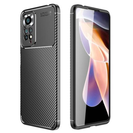 TechWave Carbon Fiber case for Xiaomi Redmi Note 11 Pro 4G 5G black