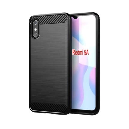 TechWave Carbon case for Xiaomi Redmi 9A 9AT black