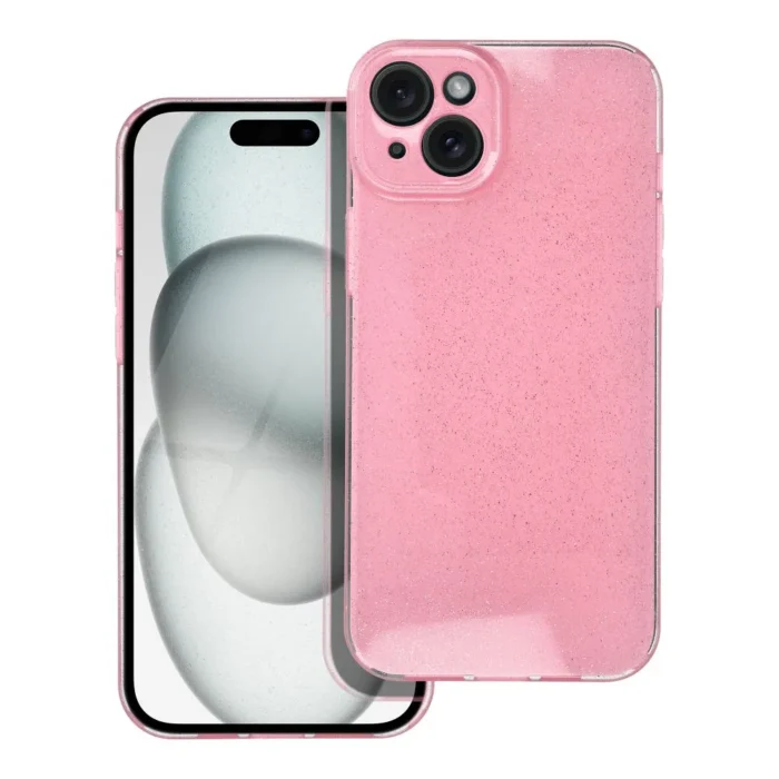 Techwave Glam Case For Iphone 15 Plus Pink