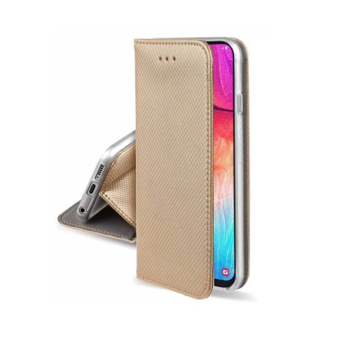 Techwave Smart Magnet Case For Realme C11 2021 C20 Gold