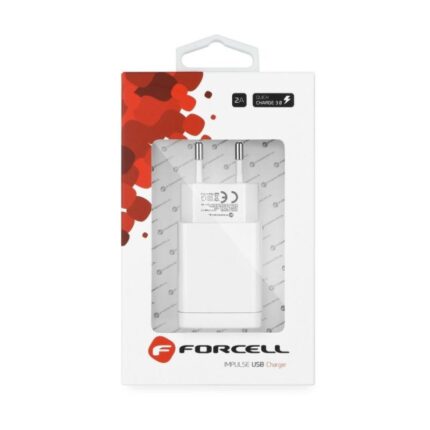 Travel Charger Forcell with USB socket 24A 18W with Quick Charge 30 function