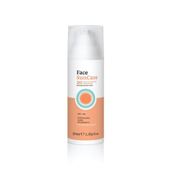 Face suncare SPF20