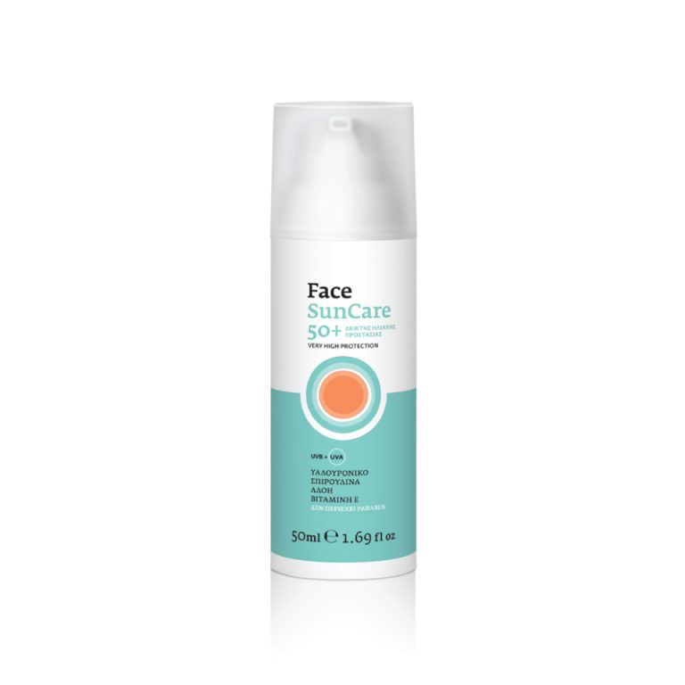 Face suncare SPF50