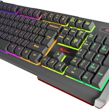 Genesis Rhod 400 RGB Gaming Πληκτρολόγιο με RGB φωτισμό (Αγγλικό US)