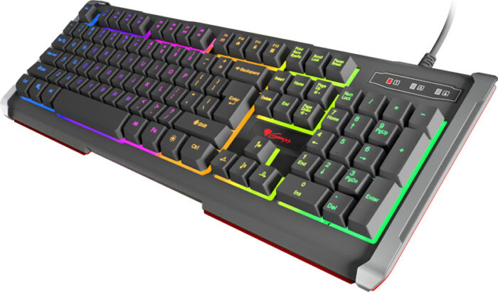 Genesis Rhod 400 Rgb Gaming Πληκτρολόγιο με Rgb φωτισμό (Αγγλικό Us)