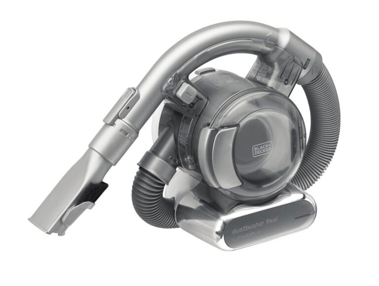 Black & Decker Dustbuster Flexi Επαναφορτιζόμενο Σκουπάκι Χειρός 18V Ασημί (PD1820L-QW)