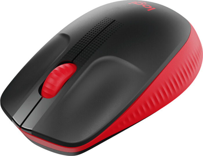 Logitech M190 Ασύρματο Ποντίκι Κόκκινο (910-005908)