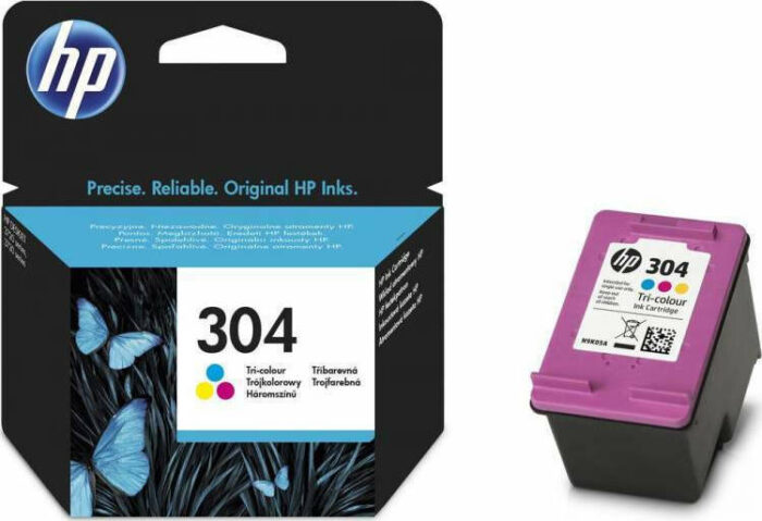 Hp 304 Μελάνι Εκτυπωτή Inkjet Πολλαπλό (Color) (N9K05Ae)