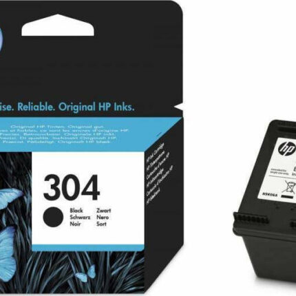 HP 304 Μελάνι Εκτυπωτή InkJet Μαύρο (N9K06AE)