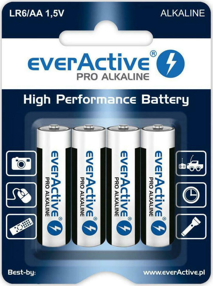 Everactive Pro Αλκαλικές Μπαταρίες Aa 1.5V 4τμχ