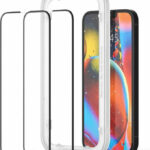 Spigen GLAS.tR ALIGNmaster Full Face Tempered Glass 2τμχ (iPhone 14 / 13 / 13 Pro)