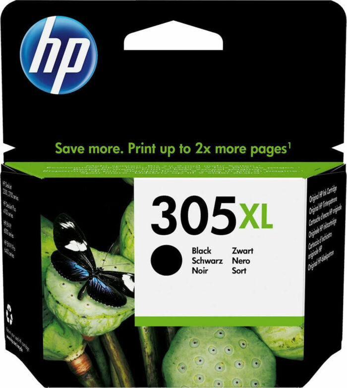 Hp 305Xl Μελάνι Εκτυπωτή Inkjet Μαύρο (3Ym62Ae)