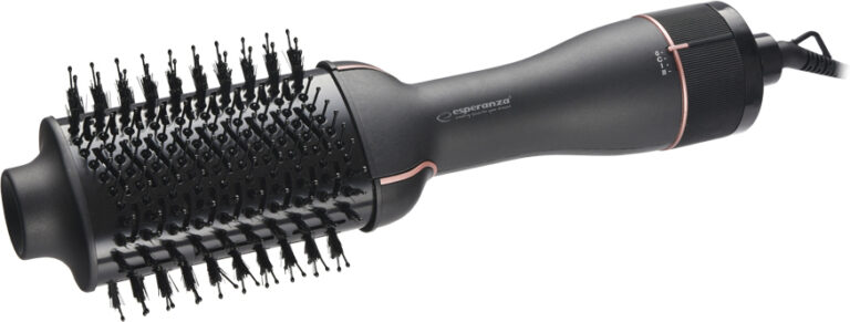 Esperanza EBL015 hair styling tool Hot air brush Black 1200W