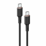 Acefast C2-03 Usb 2.0 Cable Usb-C Male – Usb-C Male Μαύρο 1.2M