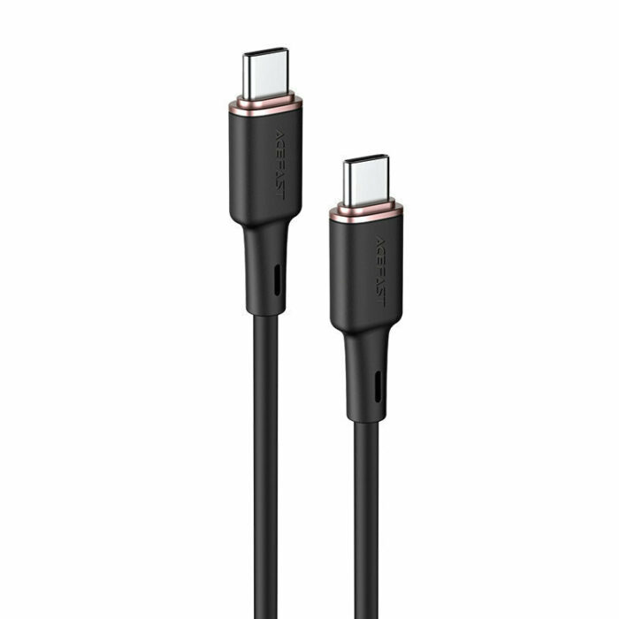 Acefast C2-03 Usb 2.0 Cable Usb-C Male - Usb-C Male Μαύρο 1.2M