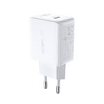 Φορτιστής Χωρίς Καλώδιο με Θύρα USB-C 20W Power Delivery Λευκός (Acefast A1)