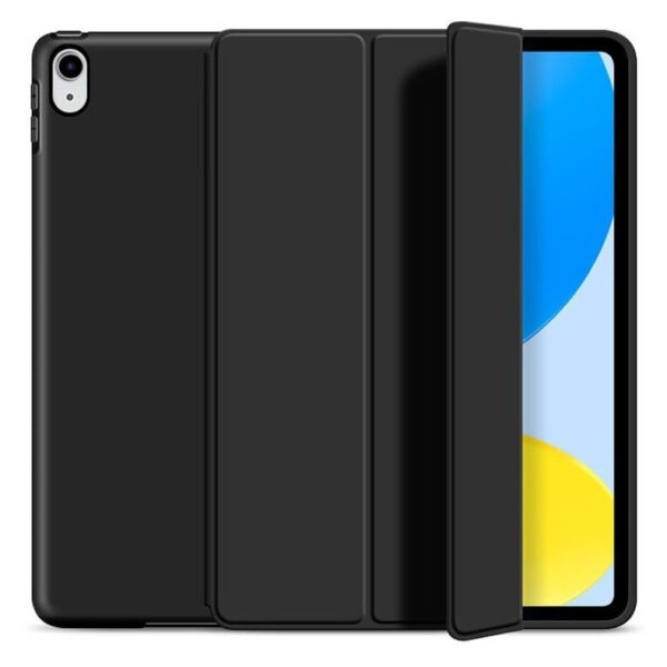 Tech-Protect Smartcase Flip Cover Δερματίνης / Σιλικόνης Μαύρο (iPad 2022 10.9&#039;&#039;)