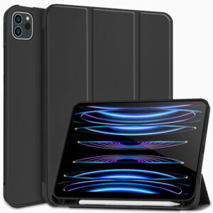Tech-Protect Pen Flip Cover Σιλικόνης Μαύρο (iPad Pro 2020 11" / iPad Pro 2021 11" / iPad Pro 2022 11'')