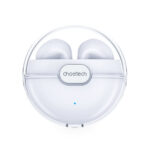 Choetech BH-T08 Earbud Bluetooth Handsfree Ακουστικά με Θήκη Φόρτισης White