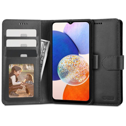 Tech-Protect Wallet Δερματίνης Μαύρο (Galaxy A14)