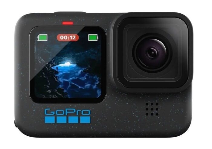 Gopro Hero12 Action Camera 5K Μαύρη με Οθόνη 2.27"