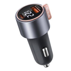 Mcdodo Φορτιστής Αυτοκινήτου Μαύρος με Θύρες: 1xUSB 1xType-C 75W