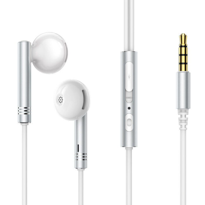 Jr-Ew06 In-Ear Handsfree με Βύσμα 3.5Mm Γκρι