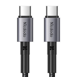 Mcdodo Braided USB 3.0 Cable USB-C male - USB-C 65W Μαύρο 1.5m (CA-3131)