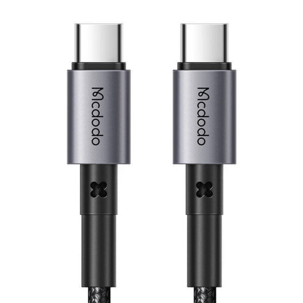 Mcdodo Braided USB 3.0 Cable USB-C male - USB-C 65W Μαύρο 1.5m (CA-3131)