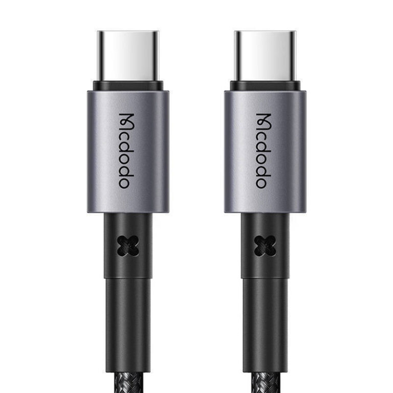 Mcdodo Braided USB 3.0 Cable USB-C male - USB-C 65W Μαύρο 1.5m (CA-3131)