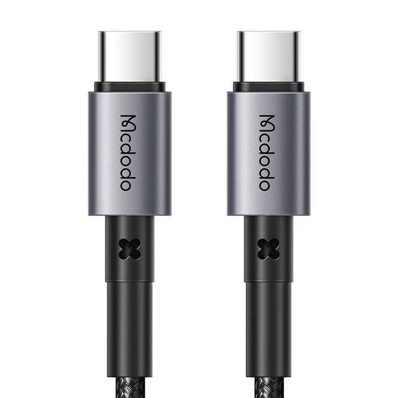 Mcdodo Braided USB 3.0 Cable USB-C male - USB-C 65W Μαύρο 1.5m (CA-3131)
