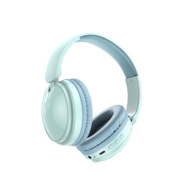 XO BE36 Ασύρματα Bluetooth Over Ear Ακουστικά Γαλάζιο