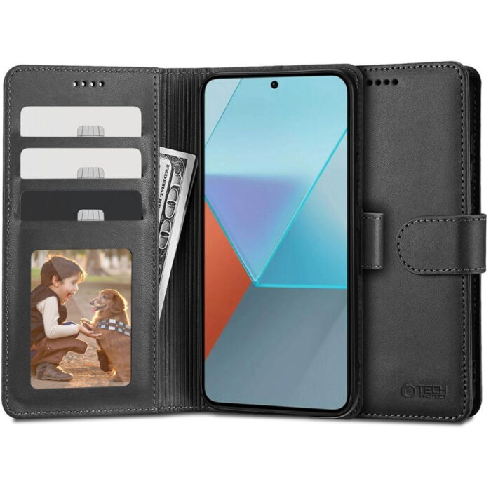 Tech-Protect Wallet Μαύρο (Redmi Note 13 5G)