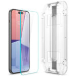 Spigen GLAS.tR Alignmaster 2-pack Tempered Glass (iPhone 15/16) - Image 4