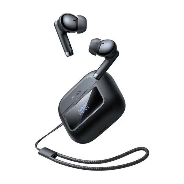 Mcdodo B04 In-ear Bluetooth Handsfree Ακουστικά με Αντοχή στον Ιδρώτα και Θήκη Φόρτισης Μαύρα