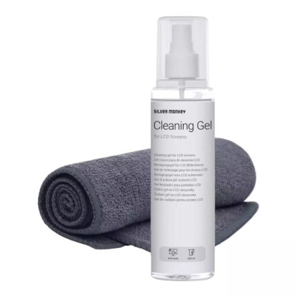 Silver Monkey LCD Cleaning Gel Set: 250ml LCD panel gel and microfiber cloth