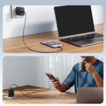 Joyroom Φορτιστής με Θύρα USB-C και Καλώδιο USB-C – USB-C 25W Power Delivery Μαύρος (JR-TCF11)