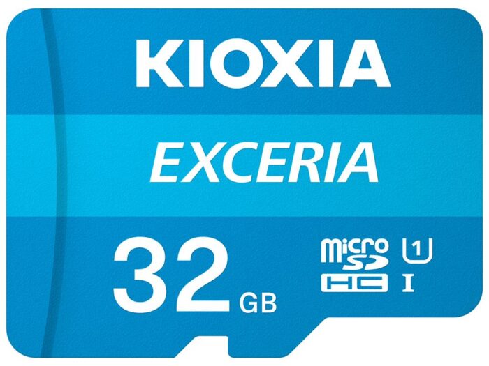 Kάρτα μνήμης Kioxia M203 Microsdhc Uhs-I U1 32Gb Class 10 (W:10Mb R:100Mb) & Sd Adapter