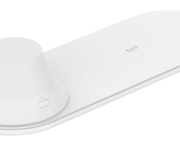 Yeelight Ασύρματος Φορτιστής (Qi Pad) 15W Λευκός (YLYD08YI)