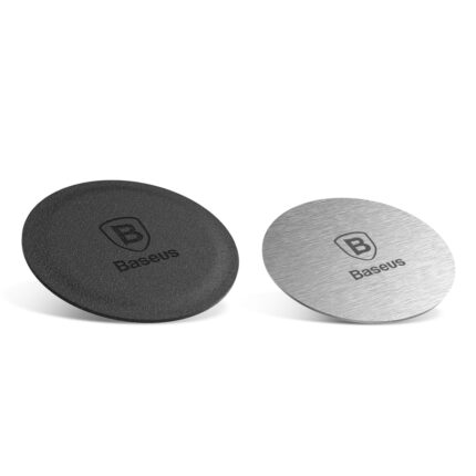 Baseus Αυτοκόλλητες Μαγνητικές Πλάκες MIS2 Metalplate για Magnetic Car Mount (ACDR-A0S)