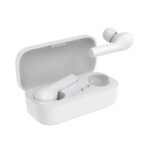 QCY T5 TWS White True Wireless Earbuds 5.0 Bluetooth Headphones – Speaker 6mm 70hrs