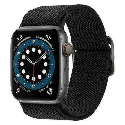 Spigen Fit Lite Λουράκι Nylon Μαύρο (Apple Watch 42/44mm)